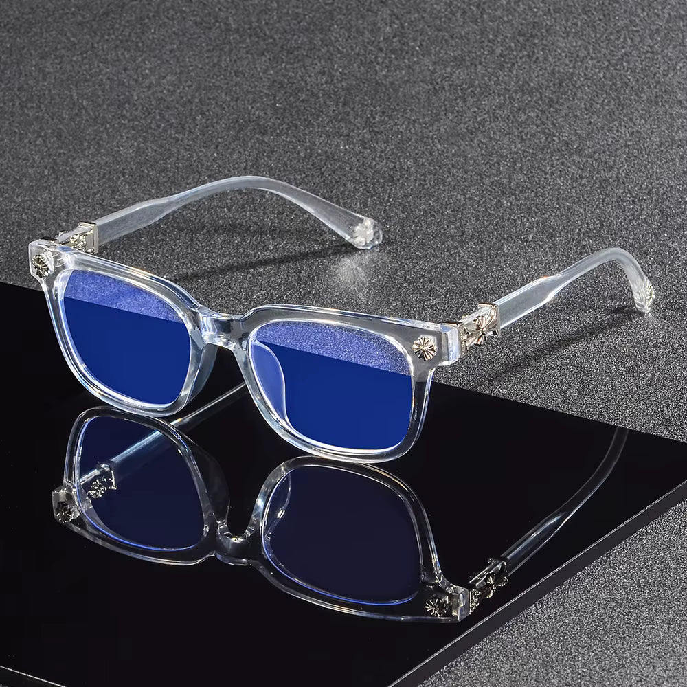 Variations of Moe Classic Square Anti Blue Light Computer Eyeglasses