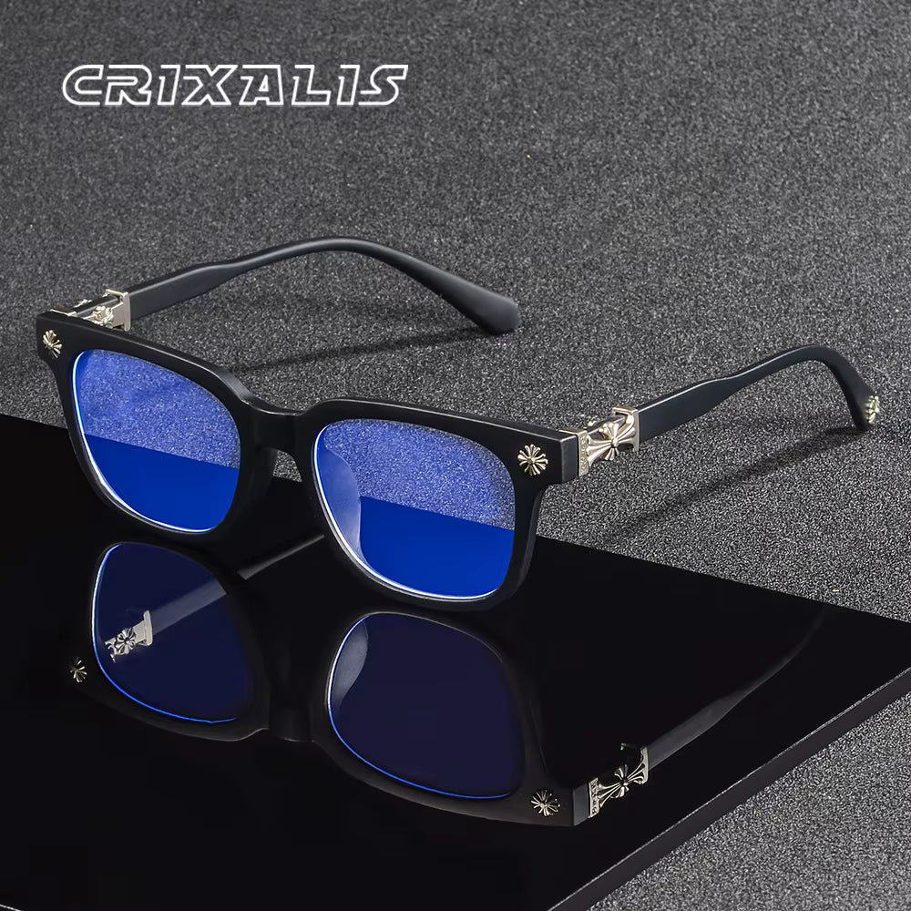 Variations of Moe Classic Square Anti Blue Light Computer Eyeglasses