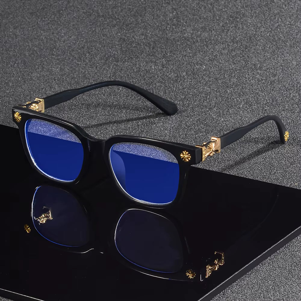 Variations of Moe Classic Square Anti Blue Light Computer Eyeglasses