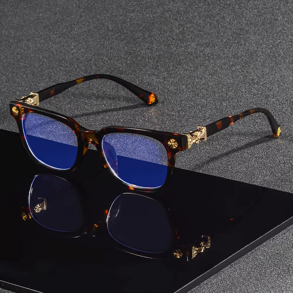 Variations of Moe Classic Square Anti Blue Light Computer Eyeglasses